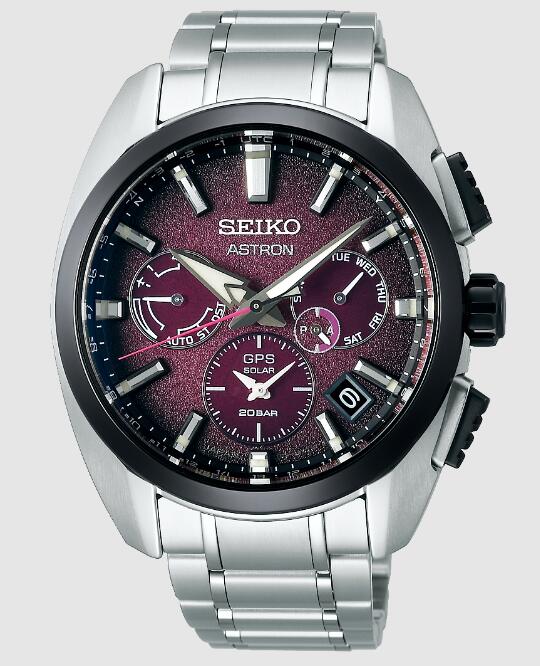 Seiko Astron 5X53 Sport Titanio Violeta SSH101J1 Replica Watch